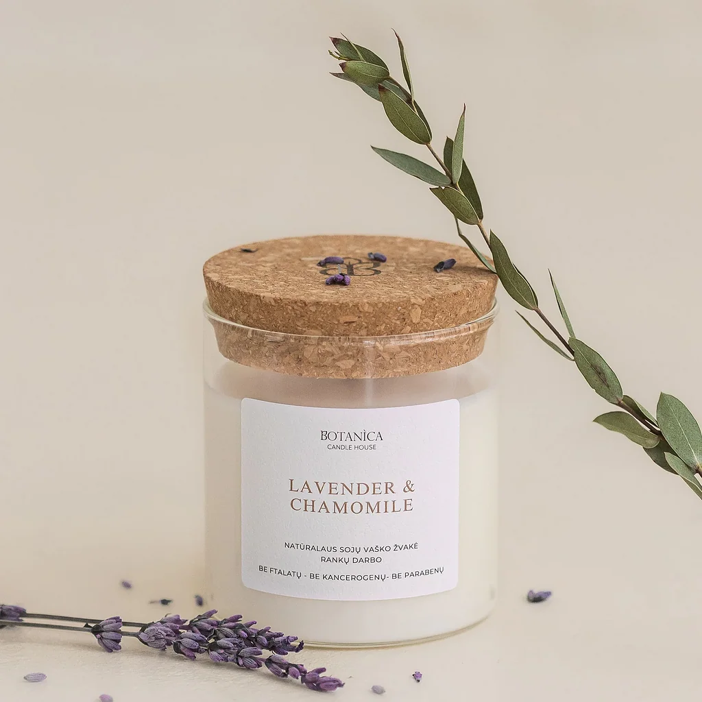 Lavender & Chamomile žvakė